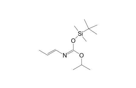 1-Isopropoxy-3-t-butyldimethylsiloxy-2-aza-1,3-pentadiene