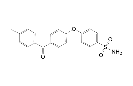 Benzenesulfonamide, 4-[4-(4-methylbenzoyl)phenoxy]-