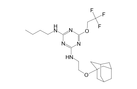 1,3,5-triazine-2,4-diamine, N~2~-butyl-N~4~-[2-(tricyclo[3.3.1.1~3,7~]dec-1-yloxy)ethyl]-6-(2,2,2-trifluoroethoxy)-