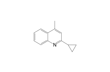 2-Cyclopropyl-4-methylquinoline
