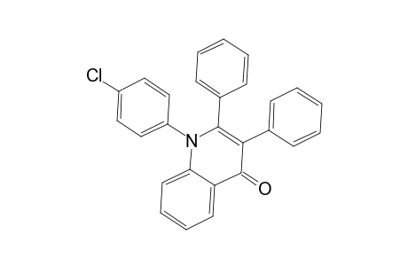 4(1H)-Quinolinone, 1-(4-chlorophenyl)-2,3-diphenyl-