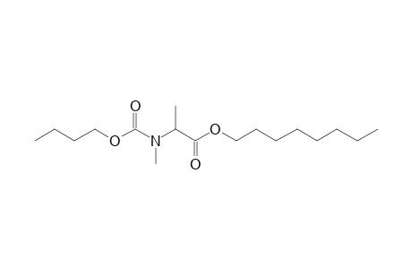 Alanine, N-methyl-N-butoxycarbonyl-, octyl ester