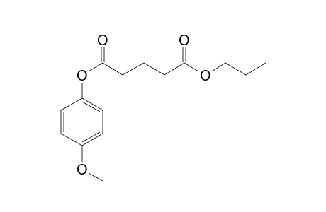 Glutaric acid, 4-methoxyphenyl propyl ester