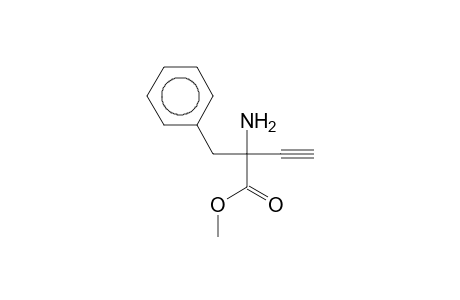 2-Amino-2-benzyl-but-3-ynoic acid methyl ester