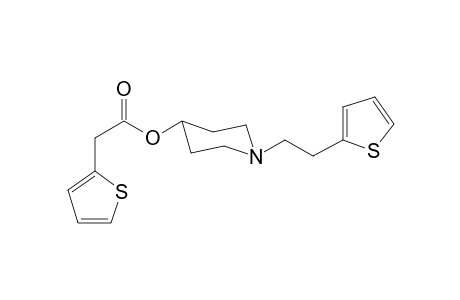 1-[2-(Thiophen-2-yl)ethyl]piperidin-4-yl-(thiophen-2-yl)acetate