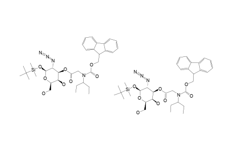 TERT.-BUTYLDIMETHYLSILYL-2-AZIDO-2-DEOXY-3-O-[[(1-ETHYLPROPYL)-(9H-FLUOREN-9-YLMETHOXYCARBONYL)-AMINO]-ACETYL]-BETA-D-GALACTOPYRANOSIDE
