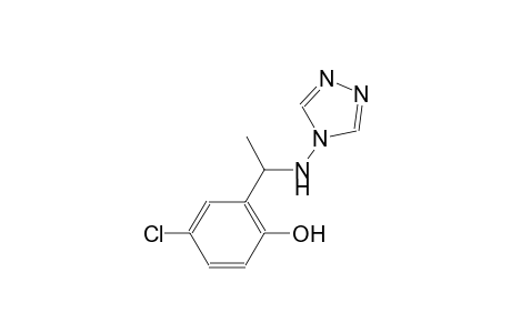 4-chloro-2-[1-(4H-1,2,4-triazol-4-ylamino)ethyl]phenol