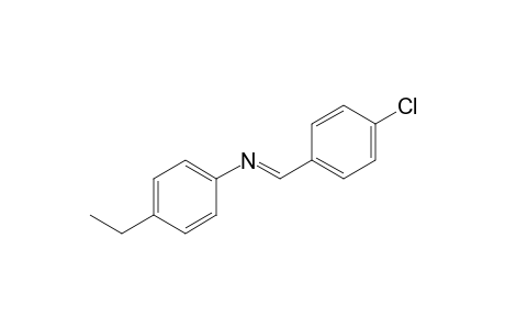 N-(4-Chlorobenzylidene)-4-ethylaniline