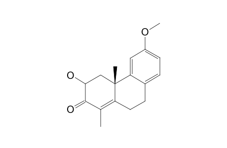 2-Hydroxy-12-methoxy-19-norpodocarpa-4,8,11,13-tetraen-3-one