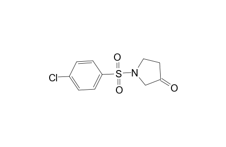 1-[(4-Chlorophenyl)sulfonyl]-3-pyrrolidinone