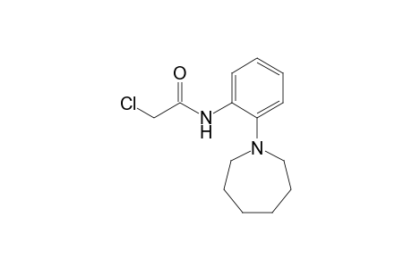 N-[2-(1-azepanyl)phenyl]-2-chloroacetamide