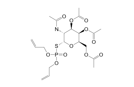 S-(2-ACETAMIDO-2-DEOXY-3,4,6-TRI-O-ACETYL-ALPHA-D-GALACTOPYRANOSYL)-O,O-DIALLYL-PHOSPHOTHIOATE