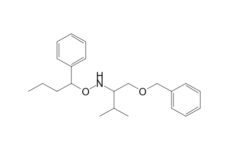1-(Benzyloxy)-3-methyl-N-(1'-phenylbutoxy)-2-butylamine
