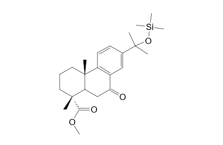 Didehydro-7-[(trimethylsilyl)oxy*]-9-ketoabietic acid - methyl ester