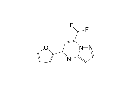 7-(difluoromethyl)-5-(2-furyl)pyrazolo[1,5-a]pyrimidine