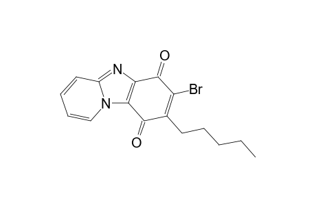 7-Bromo-8-pentylpyrido[1,2-a]benzimidazole-6,9-dione