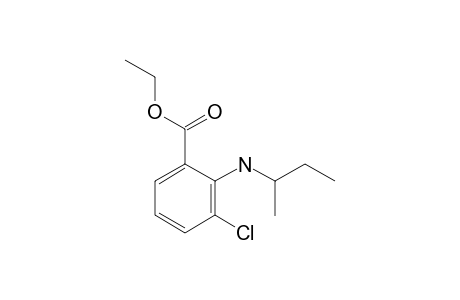 ethyl 2-(butan-2-ylamino)-3-chlorobenzoate