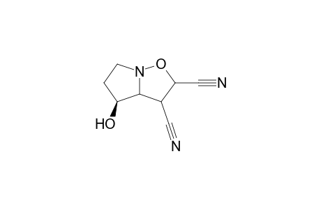 (4S)-2,3-Dicyano-hexahydropyrrolo[1,2-b]isoxazol-4-ol