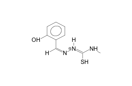 2-HYDROXYBENZALDEHYDE, 4-METHYLTHIOSEMICARBAZONE, PROTONATED