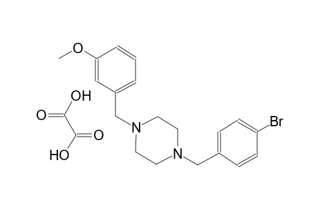 1-(4-bromobenzyl)-4-(3-methoxybenzyl)piperazine oxalate