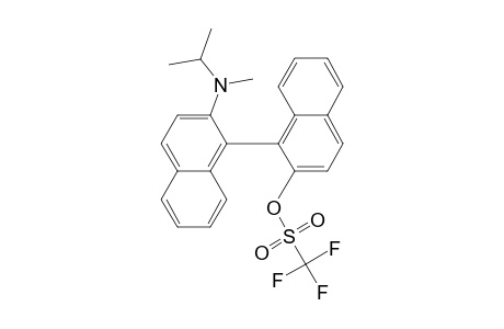 (R)-(-)-2-(N-Isopropyl-N-methylamino)-2'-(trifluoromethanesulfonyloxy)-1,1'-binaphthyl