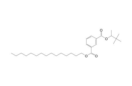 Isophthalic acid, 3,3-dimethylbut-2-yl pentadecyl ester