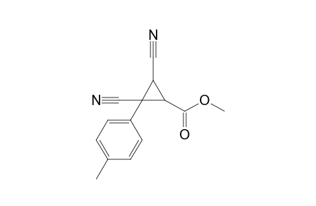 1-(Methoxycarbonyl)-2-(p-tolyl)-2,3-dicyanocyclopropane