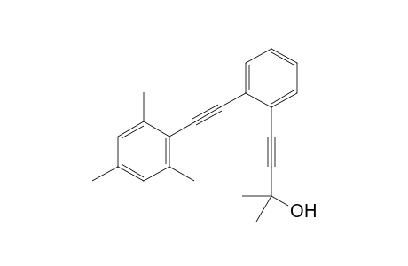 4-(2-(mesitylethynyl)phenyl)-2-methylbut-3-yn-2-ol