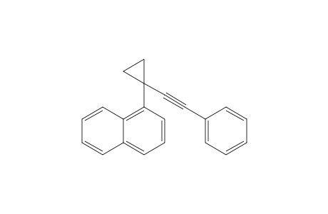 1-(Phenylethynyl)-1-(1'-naphthyl)cyclopropane