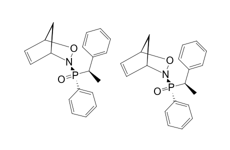 3-[PHENYL-(1-PHENYLETHYL)-PHOSPHINOYL]-2-OXA-3-AZA-BICYCLO-[2.2.1]-HEPT-5-ENE