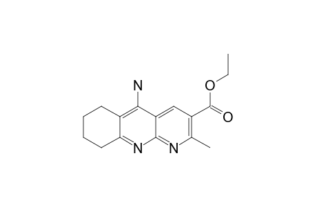 ETHYL_5-AMINO-2-METHYL-6,7,8,9-TETRAHYDROBENZO-[B]-[1.8]-NAPHTHYRIDINE-3-CARBOXYLATE