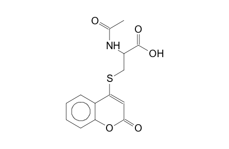 2-Acetylamino-3-(2-oxo-2H-chromen-4-ylsulfanyl)-propionic acid