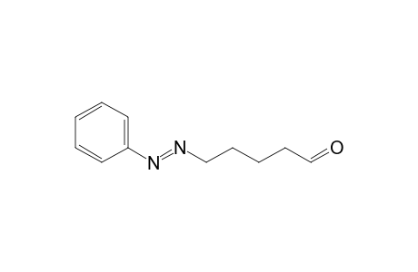 5-(Phenylazo)pentanal