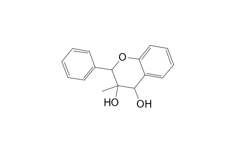 2H-1-Benzopyran-3,4-diol, 3,4-dihydro-3-methyl-2-phenyl-