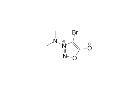 4-Bromanyl-3-(dimethylamino)-1,2,3-oxadiazol-3-ium-5-olate