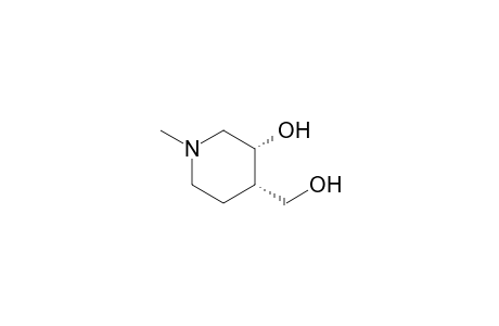(cis)-3-Hydroxy-1-methylpiperidine-4-methanol