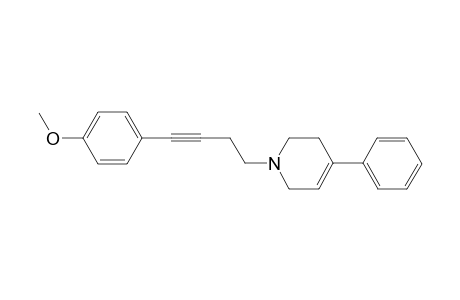 1,2,3,6-Tertrahydro-1-[4-(4-methoxyphenyl)-3-butynyl]-4-phenylpyridine