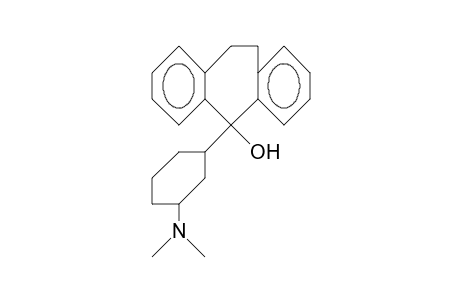 cis-5-(3-Dimethylamino-cyclohexyl)-5-hydroxy-dibenzo(A,D)cycloheptane