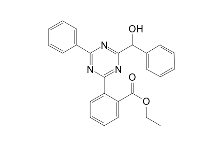 Ethyl 2-(4-(hydroxy(phenyl)methyl)-6-phenyl-1,3,5-triazin-2-yl)benzoate