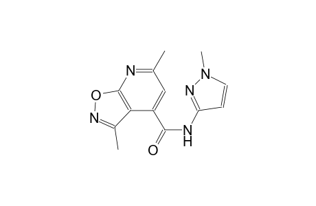 isoxazolo[5,4-b]pyridine-4-carboxamide, 3,6-dimethyl-N-(1-methyl-1H-pyrazol-3-yl)-
