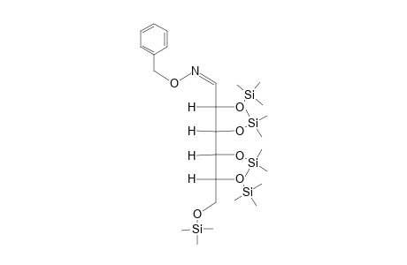 D-Allose, pentakis(trimethylsilyl) ether, benzyloxime (isomer 1)