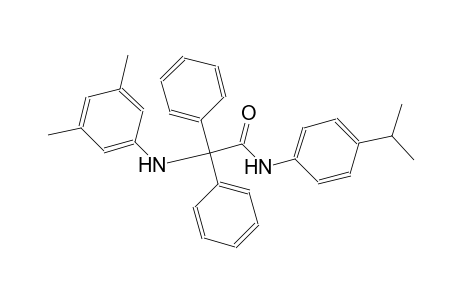 2-(3,5-dimethylanilino)-N-(4-isopropylphenyl)-2,2-diphenylacetamide