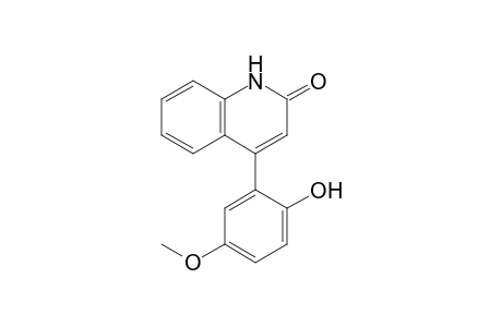 4-(2'-Hydroxy-5'-methoxyphenyl)-2-quinolone
