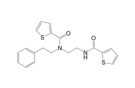 2-Thiophenecarboxamide, N-(2-phenylethyl)-N-[2-[(2-thienylcarbonyl)amino]ethyl]-