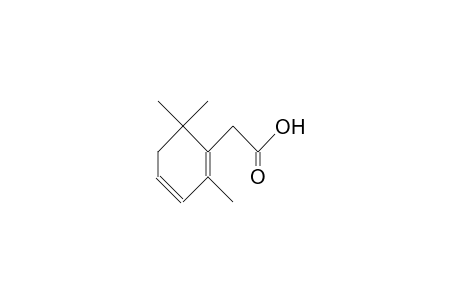 2,6,6-Trimethyl-1,3-cyclohexadieneacetic acid