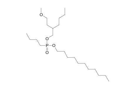 Butylphosphonic acid, 2-(2-methoxyethyl)hexyl undecyl ester