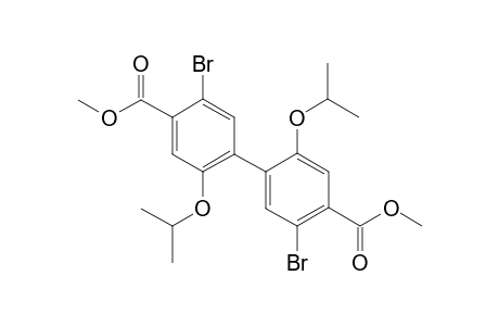 Dimethyl 4,4'-bis(2-bromo-5-isopropoxybenzoate)