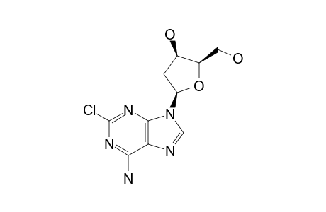 2-CHLORO-9-(2-DEOXY-BETA-L-THREO-PENTOFURANOSYL)-ADENINE