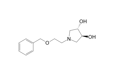 (3S,4S)-1-(2-Benzyloxyethyl)pyrrolidine-3,4-diol