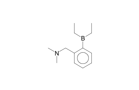 Benzene, 1-(diethylboryl)-2-(dimethylaminomethyl)-